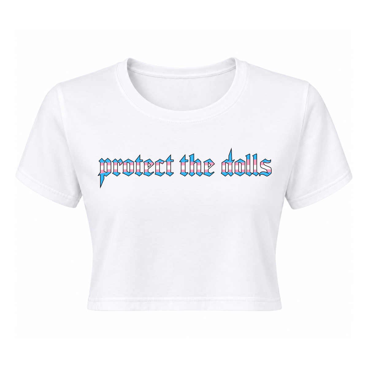 Protect The Dolls Crop Top